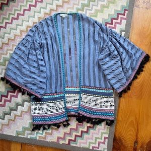 Anthropologie Conditions Apply Open Jacket S/M